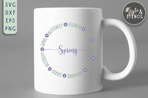 Spring SVG - Hello Spring SVG Style and Stencil 