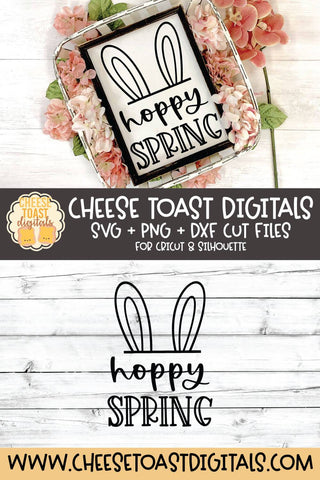 Spring SVG | Hoppy Spring SVG Cheese Toast Digitals 