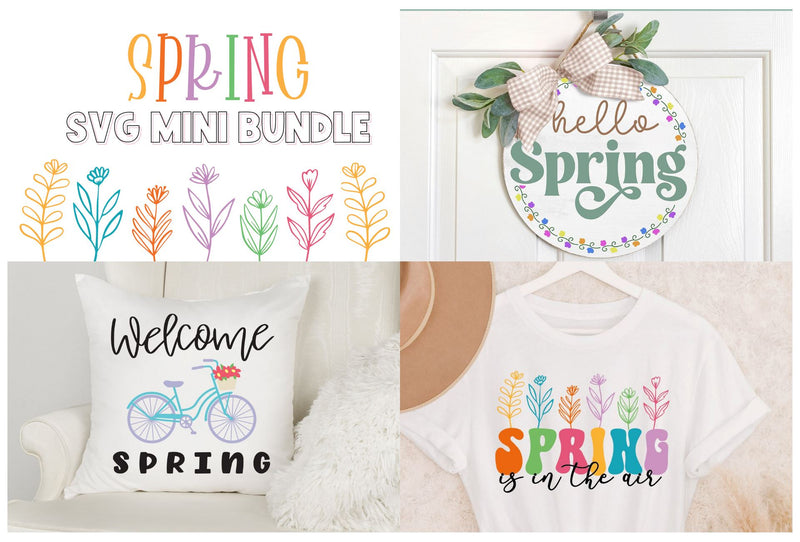 Spring SVG Mini Bundle - So Fontsy