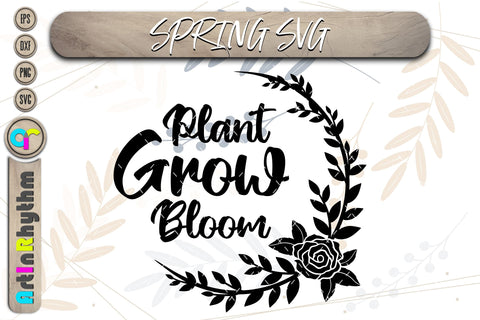 Spring svg, Plant grow bloom SVG Artinrhythm shop 