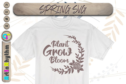 Spring svg, Plant grow bloom SVG Artinrhythm shop 