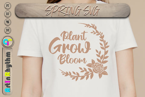 Spring svg, Plant grow bloom SVG Artinrhythm shop 