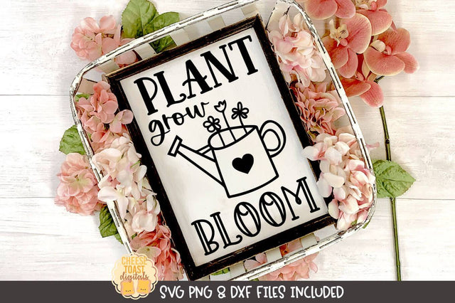 Spring SVG | Plant Grow Bloom SVG Cheese Toast Digitals 