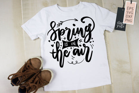 Spring SVG Spring Is In The Air Quotes SVG dapiyupi store 