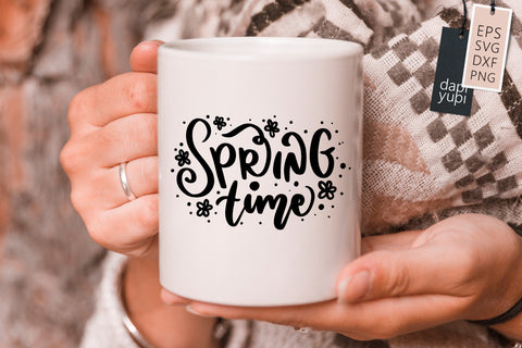 Spring SVG Spring Time Quotes SVG dapiyupi store 