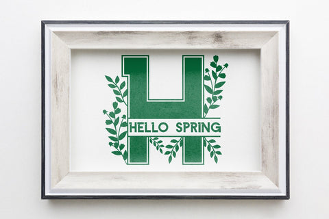 Spring Time Alphabet A-Z - svg eps ai png pdf SVG zafrans studio 