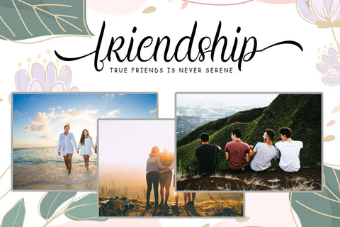 Spring Time Font love script 