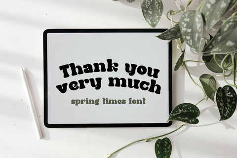 Spring Times Font JH-CreativeFont 