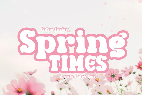Spring Times Font JH-CreativeFont 