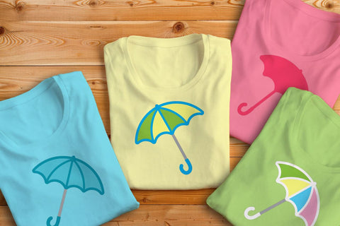 Spring Umbrella SVG Designed by Geeks 