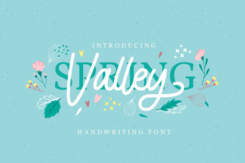 Spring Valey Font tlatoustype 