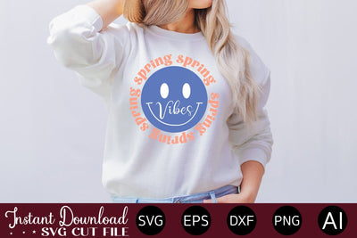 Spring vibes sublimation design Sublimation designmaster24 
