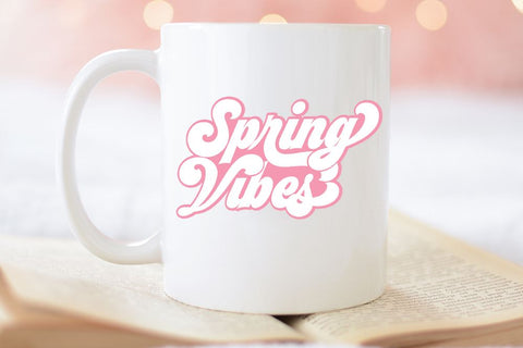 Spring Vibes | Vintage / Retro SVG Design SVG So Fontsy Design Shop 