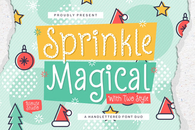 Sprinkle Magical Font Allouse.Studio 