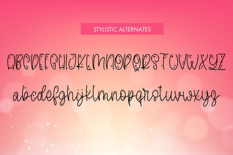 Sprinkles - Script Font With Doodles Font Freeling Design House 