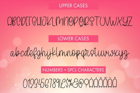 Sprinkles - Script Font With Doodles Font Freeling Design House 