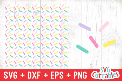 Sprinkles svg | Sprinkles Seamless Pattern | svg Pattern | Silhouette File | Cricut Cut File | Digital Download SVG Svg Cuttables 