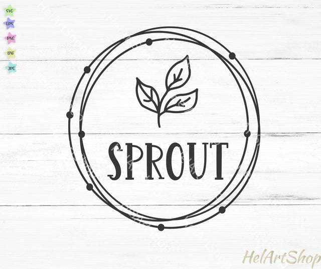 Sprout SVG, Baby SVG SVG _HelArtShop_ 
