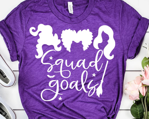 Squad Goals Hocus Pocus SVG - Halloween SVG SVG She Shed Craft Store 