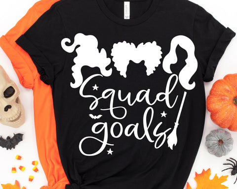 Squad Goals Hocus Pocus SVG - Halloween SVG SVG She Shed Craft Store 