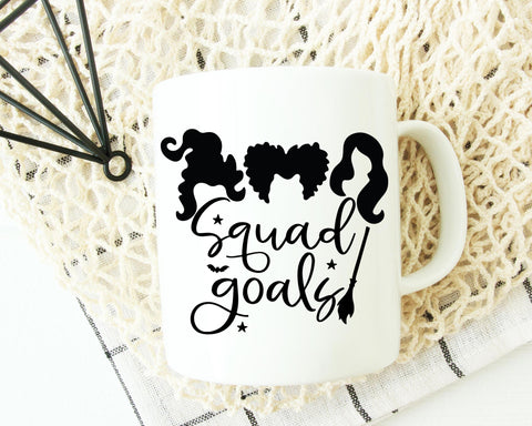 Squad Goals Hocus Pocus SVG - Halloween SVG SVG She Shed Craft Store 