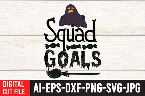 Squad Goals SVG Cut File SVG BlackCatsMedia 
