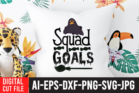 Squad Goals SVG Cut File SVG BlackCatsMedia 