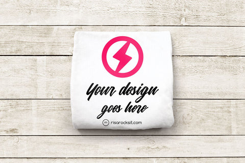 Square Folded Shirt Photoshop PSD and PNG Product Mockup Mock Up Photo Risa Rocks It 