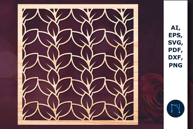 square frames with a floral pattern SVG SVG MD JOYNAL ABDIN 