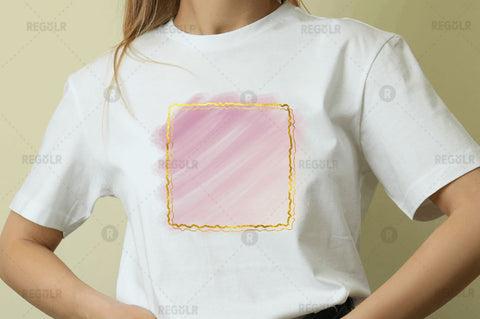 Square Glitter Frames Sublimation Background Bundle Sublimation Regulrcrative 