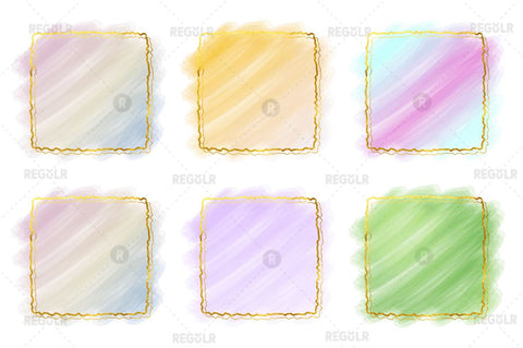 Square Glitter Frames Sublimation Background Bundle Sublimation Regulrcrative 