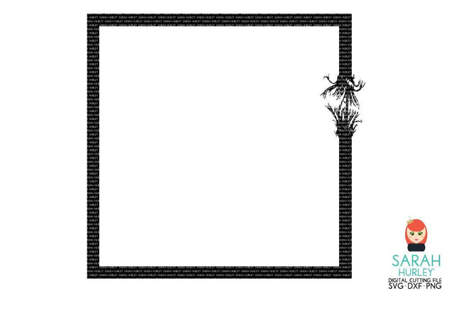 Square Rope Frame SVG Sarah Hurley 