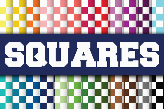 Squares Digital Paper Sublimation Old Market 