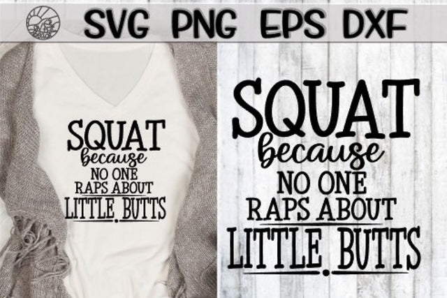 Squats - Rap - Little - SVG PNG EPS DXF SVG On the Beach Boutique 
