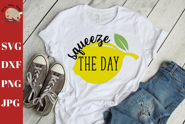 Squeeze the Day - inspirational svg - inspirational quote - Seize the day svg dxf png jpg SVG The Artsy Spot 