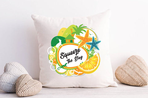 Squeeze the Day,Summer Lemon Sublimation Sublimation Rupkotha 