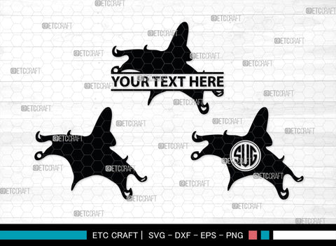 Squid Monogram, Squid Silhouette, Squid SVG, Octopus Svg, Kraken Svg, Giant Squid Svg, Sea Monster Svg, SB00324 SVG ETC Craft 