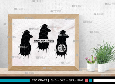 Squid Monogram, Squid Silhouette, Squid SVG, Octopus Svg, Kraken Svg, Giant Squid Svg, Sea Monster Svg, SB00324 SVG ETC Craft 