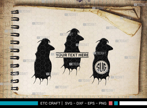 Squid Monogram, Squid Silhouette, Squid SVG, Octopus Svg, Kraken Svg, Giant Squid Svg, Sea Monster Svg, SB00324 SVG ETC Craft 