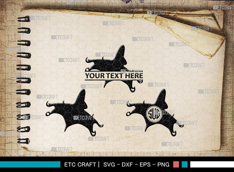 Squid Monogram, Squid Silhouette, Squid SVG, Octopus Svg, Kraken Svg, Giant Squid Svg, Sea Monster Svg, SB00324 SVG ETC Craft 