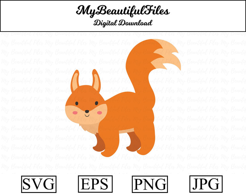 squirrel - animal SVG MyBeautifulFiles 