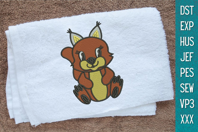 Squirrel Embroidery Designs Embroidery/Applique DESIGNS SvgOcean 