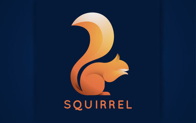 Squirrel logo vector SVG naemmiah021 