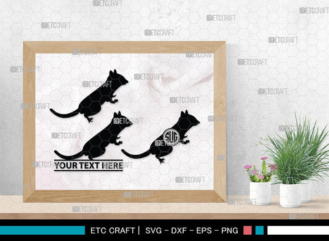 Squirrel Monogram, Squirrel Silhouette, Squirrel SVG, Forest Squirrel Svg, Squirrel Svg, Animal Svg, Forest Animal Svg, SB00325 SVG ETC Craft 