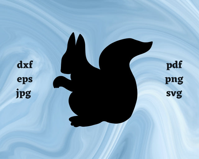 Squirrel SVG Cut File SVG Northern Light SVG 