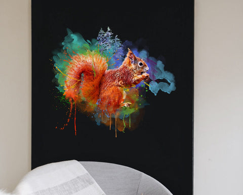 Squirrel Watercolor Sublimation Clipart PNG JPG Sublimation nikola 