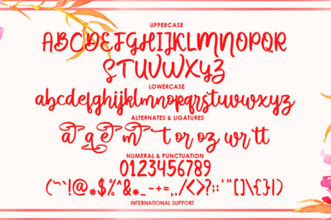 Srianty Script Font gatype 