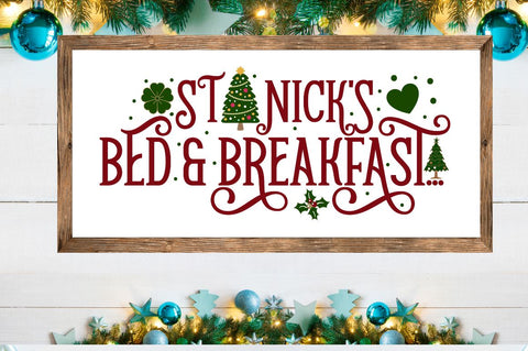 St nick's bed & breakfast SVG SVG DESIGNISTIC 