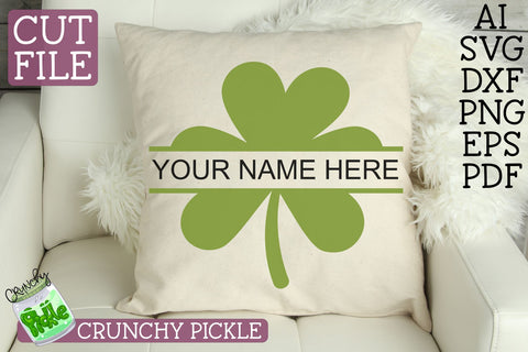 St Paddy Monogram SVG File Bundle SVG Crunchy Pickle 