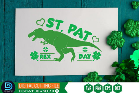 St. pat rex day SVG SVG DESIGNISTIC 